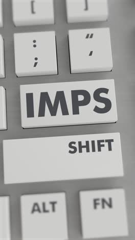 imps button pressing on keyboard vertical video