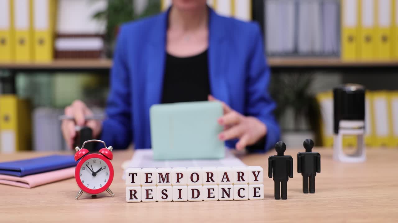 Temporary Residence Permit Concept
