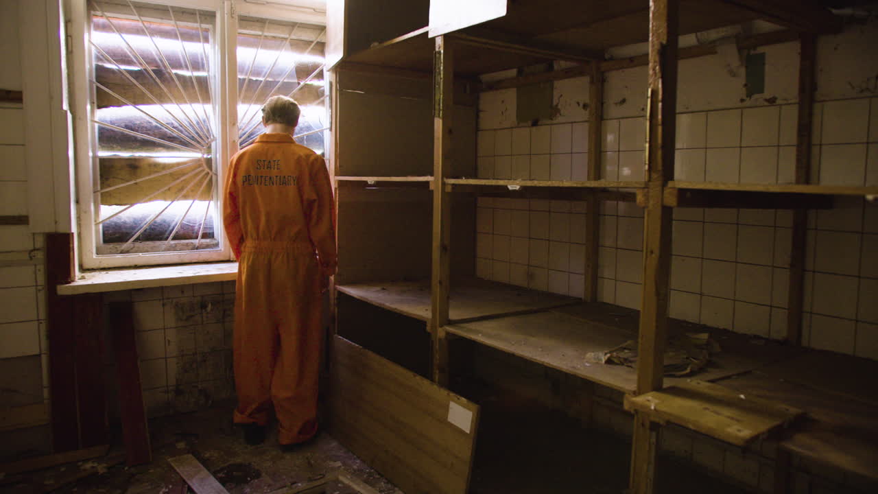 버려진 집에서 무서운 조롱거리