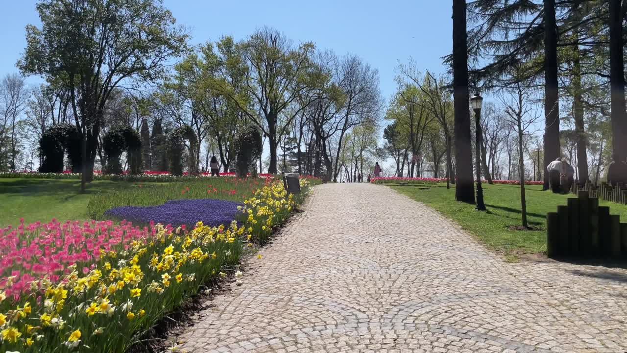 el festival de los tulipanes de estambul.