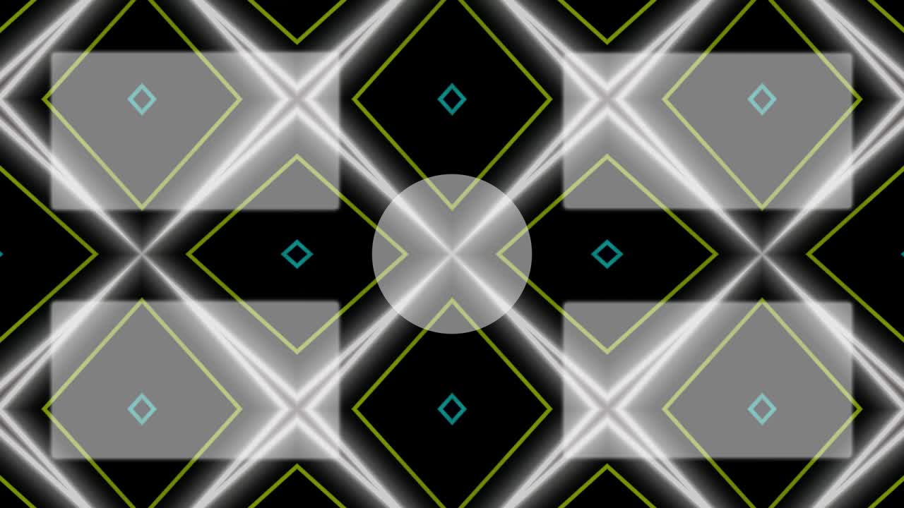 patrón de signo de neón tarjeta de finalización pantalla de finalización gráficos de movimiento