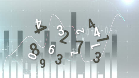 animation of financial data processing