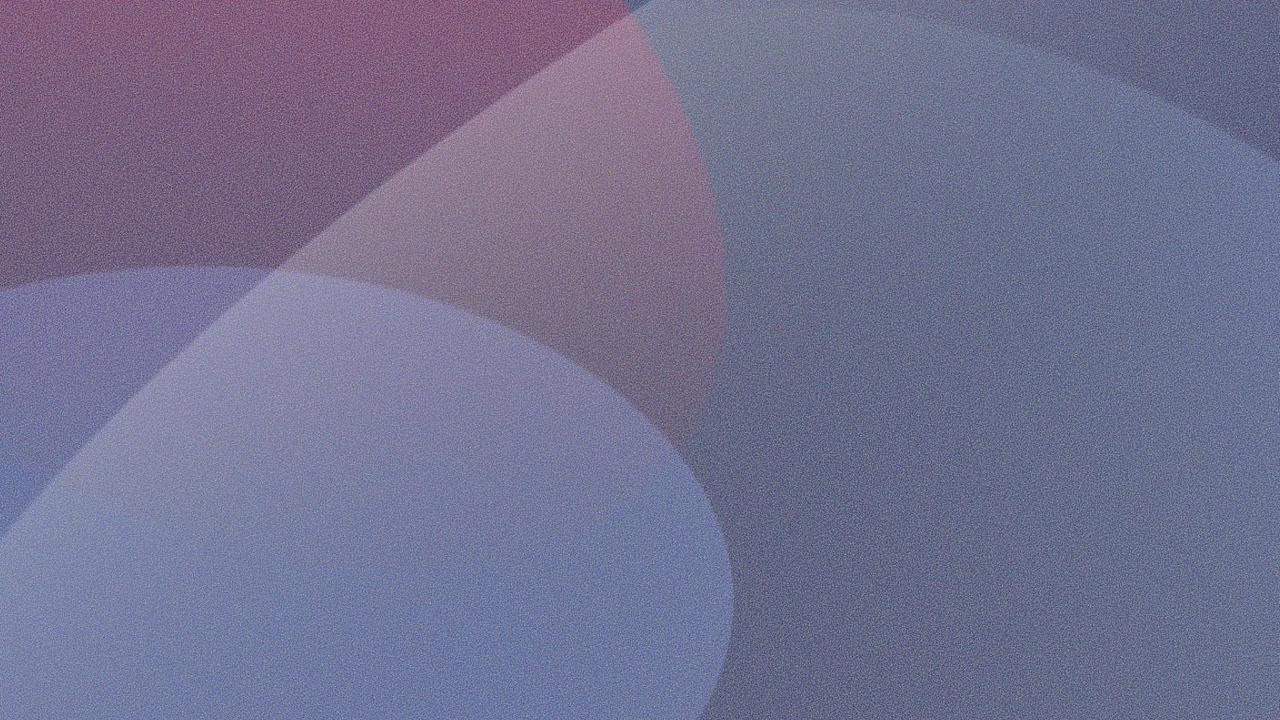 Abstract Motion Background with Overlapping Transparent Circles and Grainy Texture