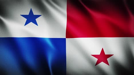 flag of panama waving background