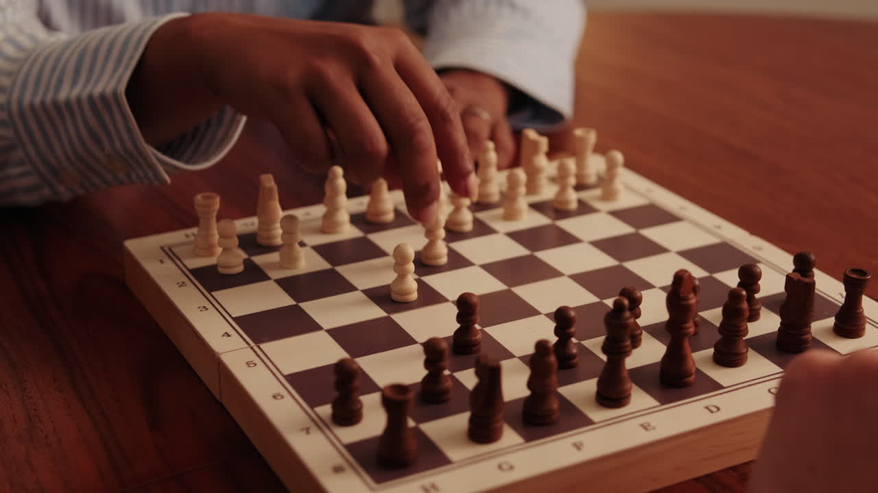 Chess Match: Strategic Thinking and Concentration