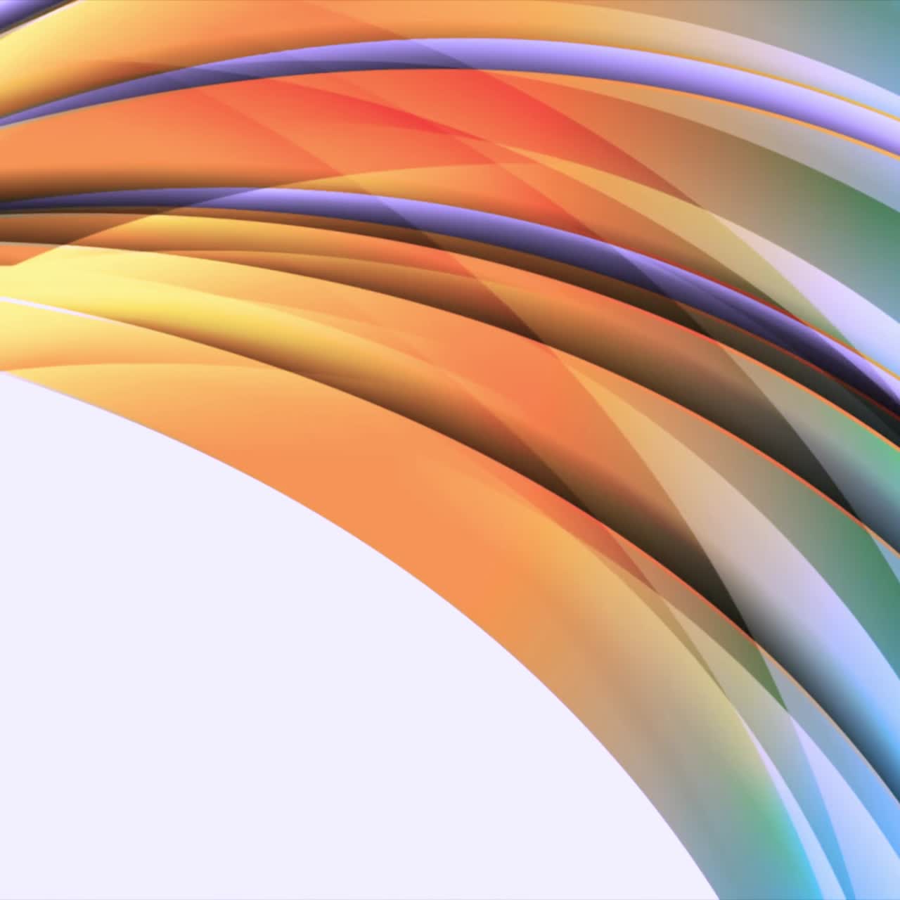 Dynamic Abstract Background with Colorful Flowing Lines