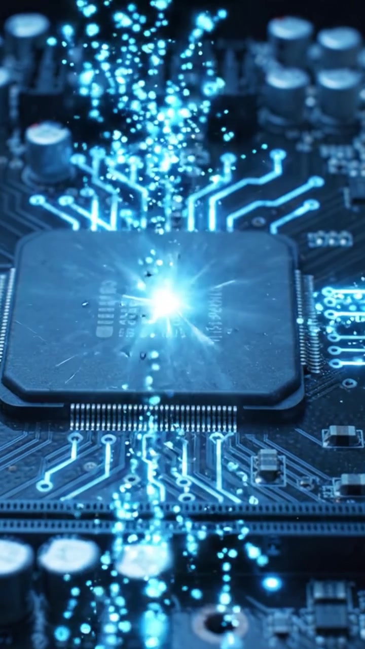 A Detailed Exploration of a Computer Motherboard: Unveiling the Intricate Circuits and Brilliance of Modern Technology