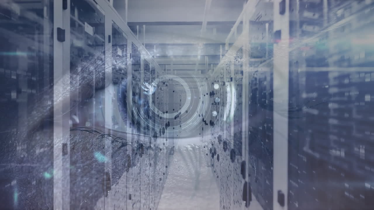 서버  ⁇ 에서 디지털 인간 눈의 애니메이션