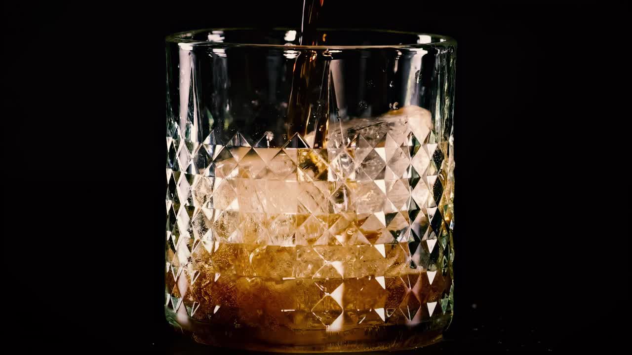 컵 에 얼음 을 어 놓은 콜라