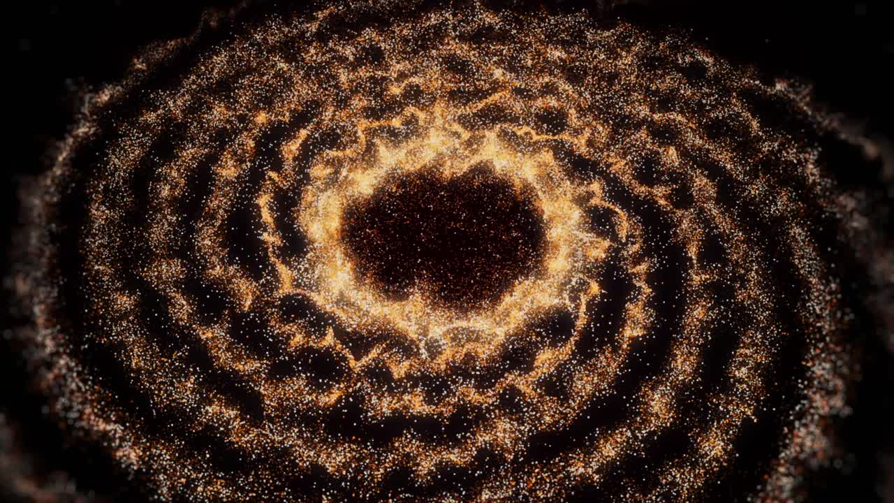 visualización de galaxias espirales abstractas