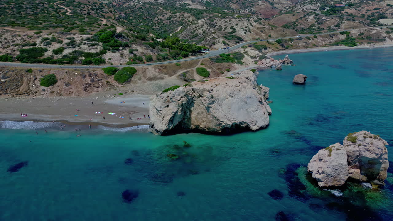 aphrodite rock chipre el legendario lugar de nacimiento de la mitología griega diosa del amor