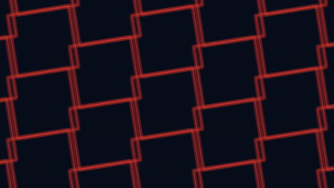 flat cubes pattern in rows on black gradient