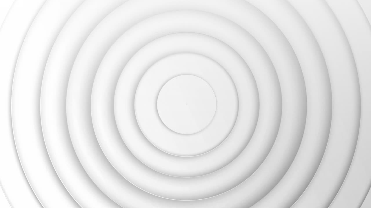 animación de texto pow sobre burbuja de habla retro con círculos blancos en bucle sin costuras