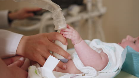 infant ultrasound examination