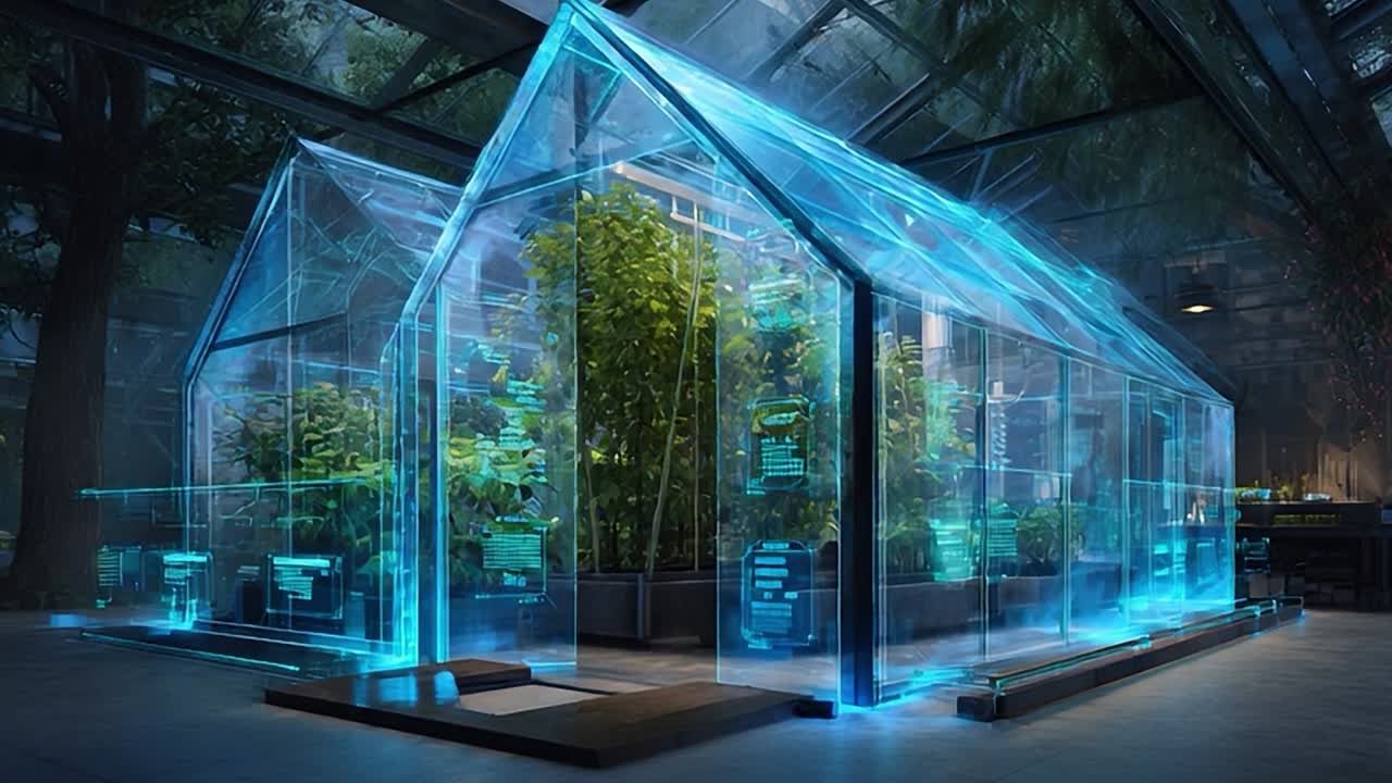 High-tech greenhouse design promotes sustainable farming
