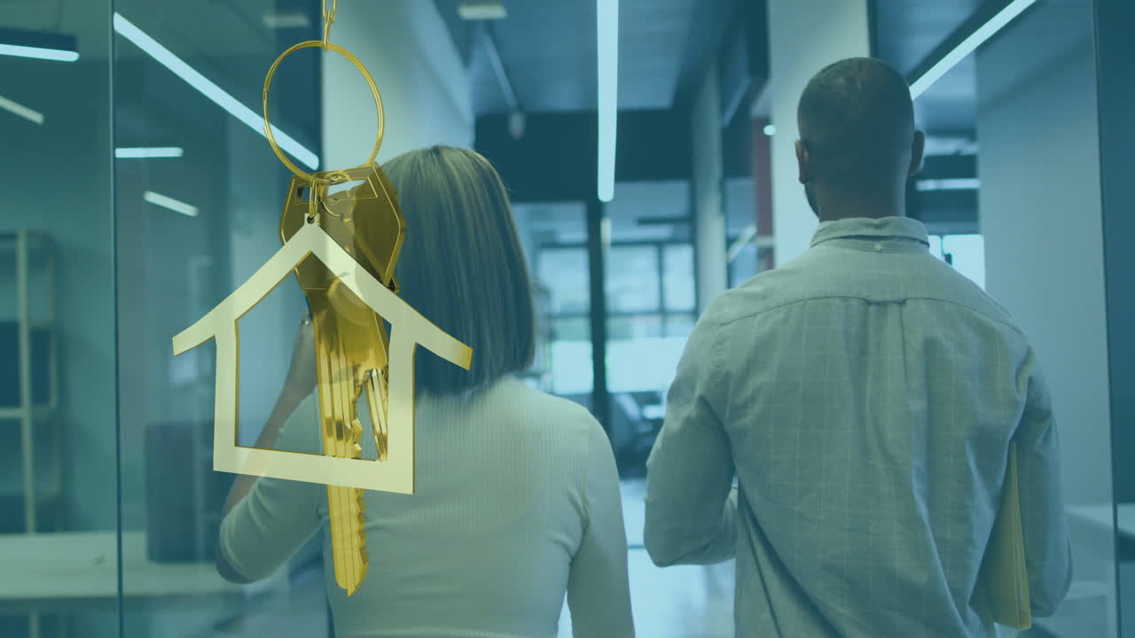 다양한 사업가들에 대한 금색 집 열와 열 의 애니메이션