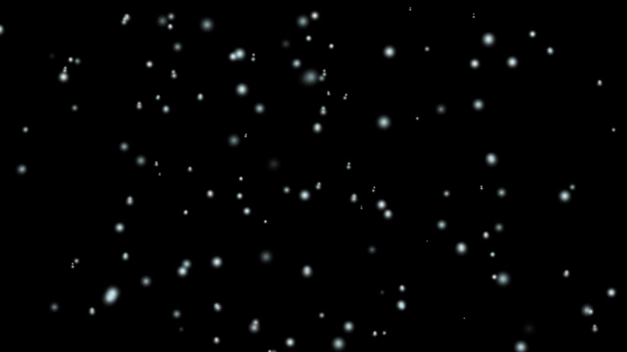 snow effect and increase heavy by time and soft in the end black screen