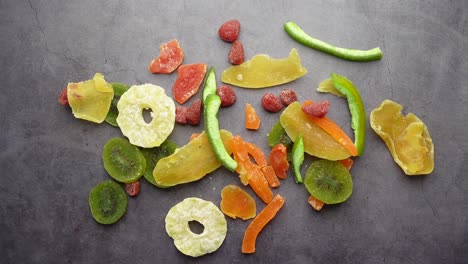 assorted dried fruits