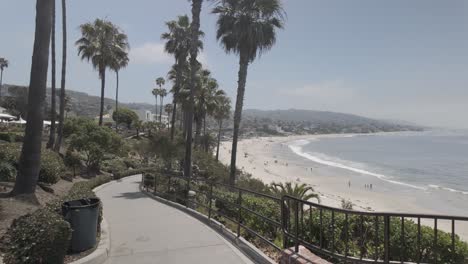 beautiful california coast beach - 4k log ungraded