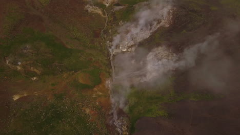 reykjadalur valley volcanic steam