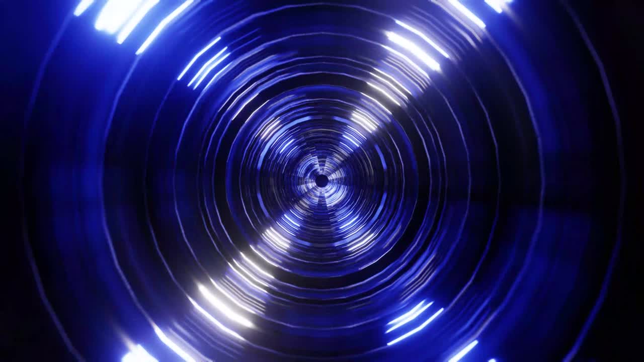 Water tunnel VJ loop background