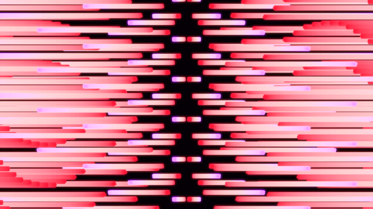 Abstraktes Neonlinienmuster