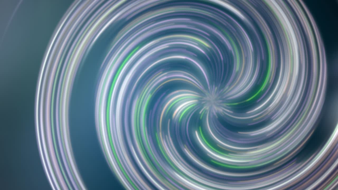 Blue and white fog whirl motion abstract background in 4k video.