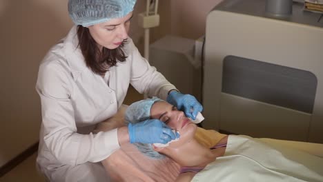 Facial Treatment by a Medical Professional
