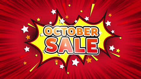 october sale banner