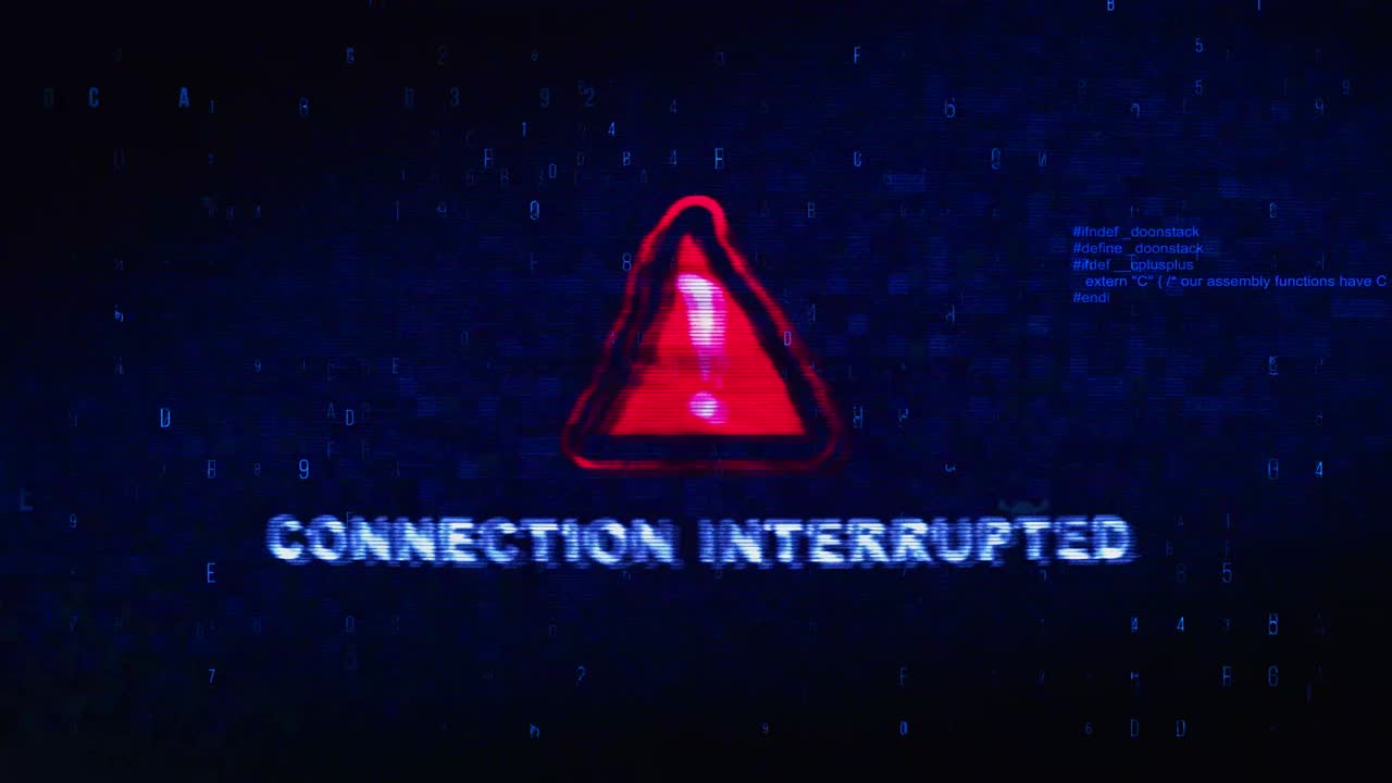 Connection Interrupted - Digital Error