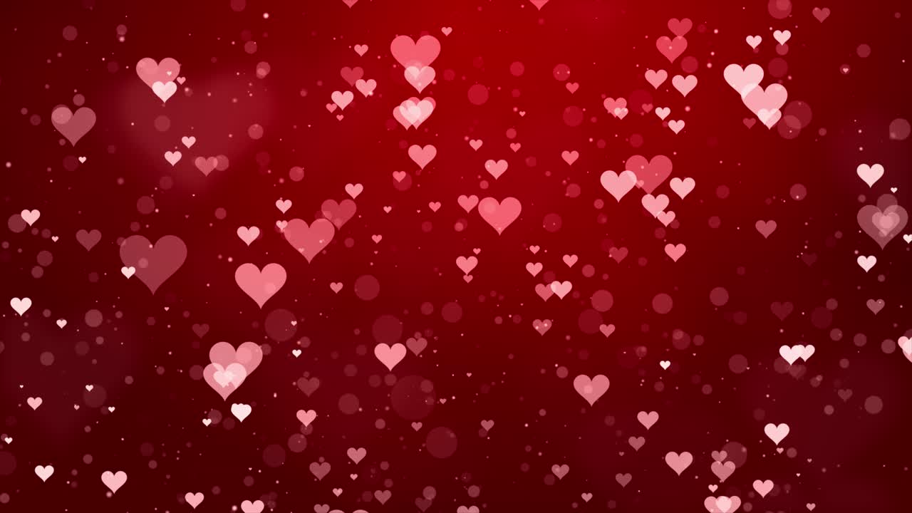 fondo de corazones abstractos