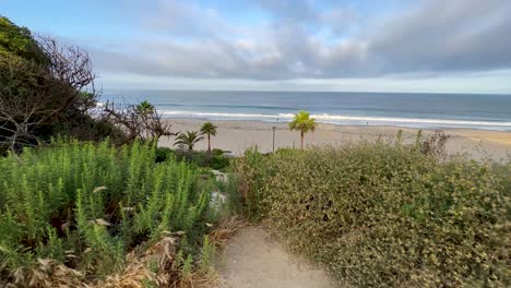 Un-Hermoso-Amanecer-En-Dana-Point,-California