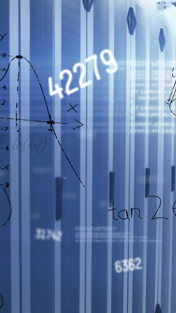 Animation of data processing over computer servers