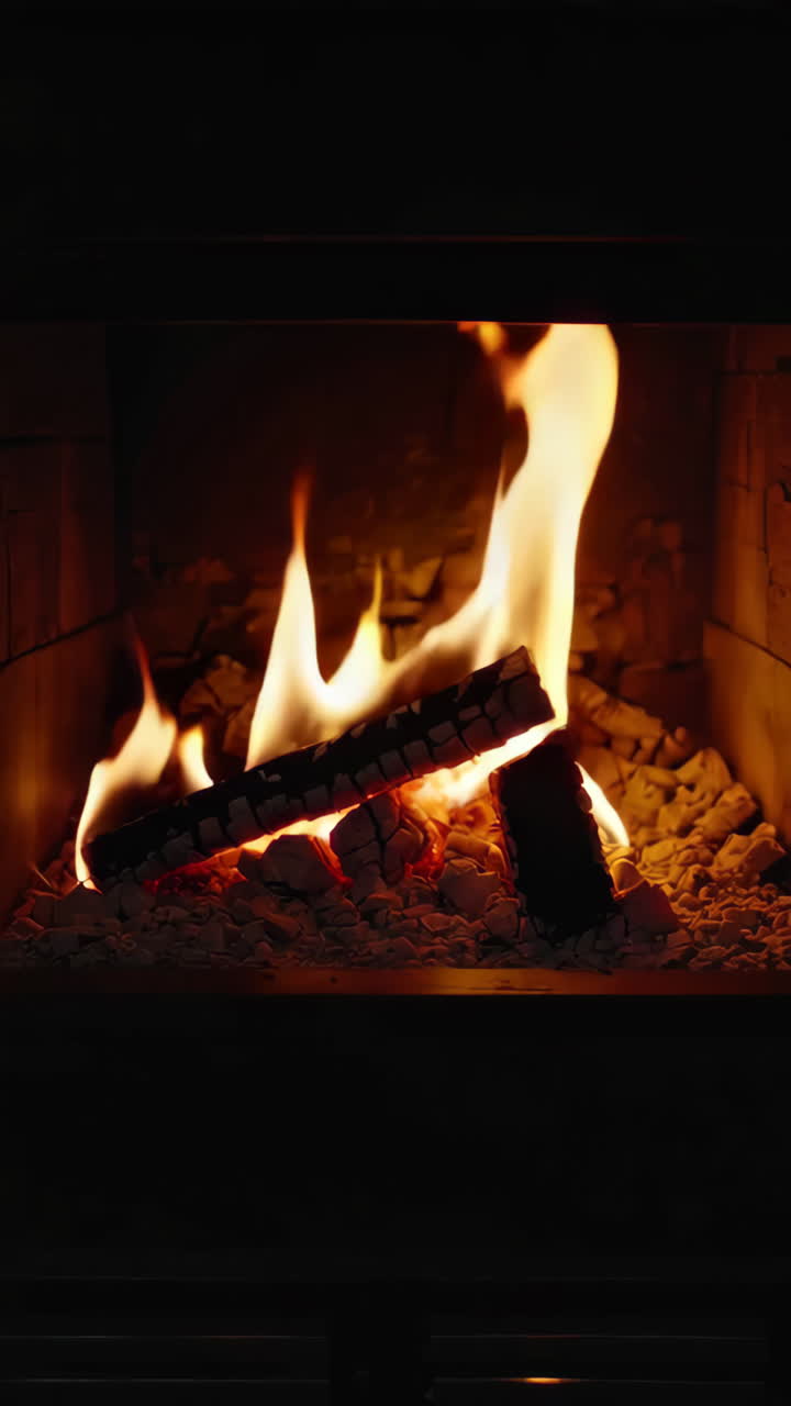 아한 벽난로 불