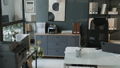 espacio de trabajo de oficina moderno