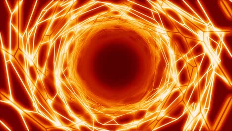 una onda de energía infinita de bucle sin costuras de fondo para el concepto de música electrónica espiritual y de trance