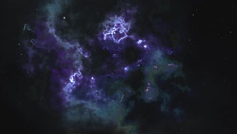 captivating cg nebula animation