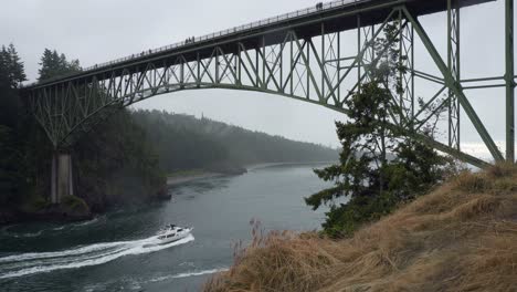 uhd 4k movie of deception pass bridge in anacortes and oak harbor wa