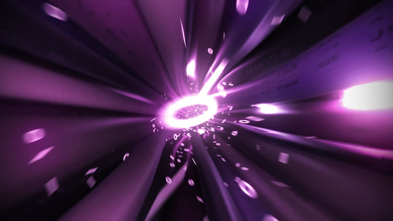 cables binarios viajan a través de datos internet energía circuito eléctrico fibra 4k