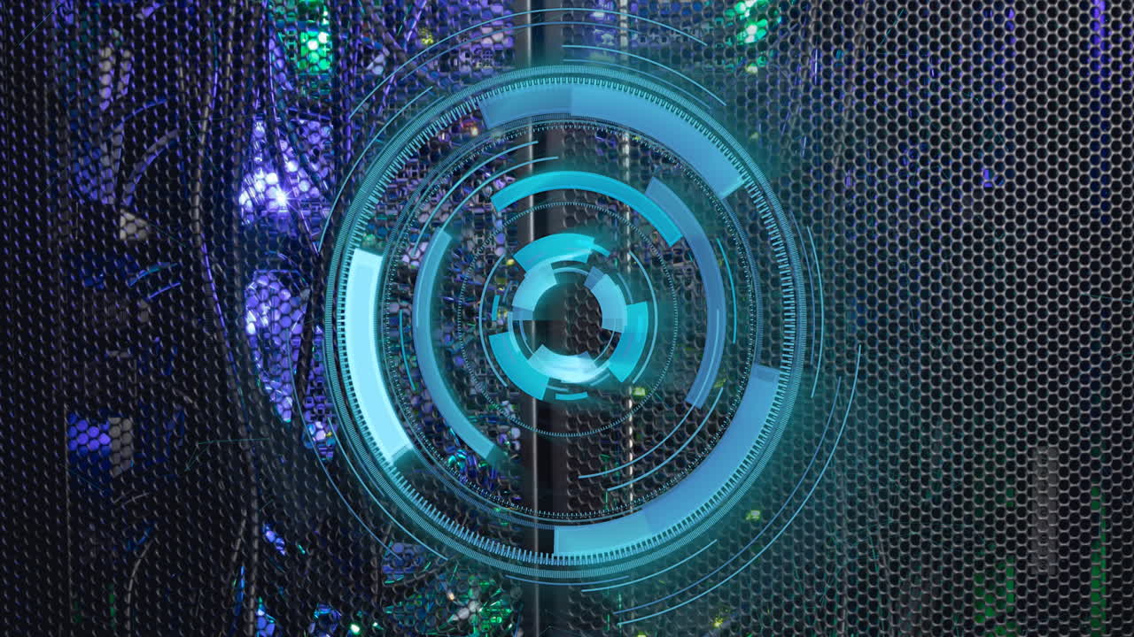 Animation of scope scanning and data processing over computer servers