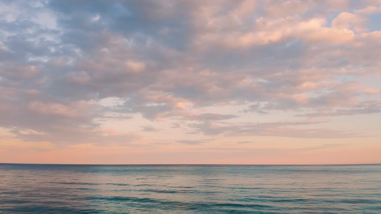 지중해 위 의 해 가 지는 것