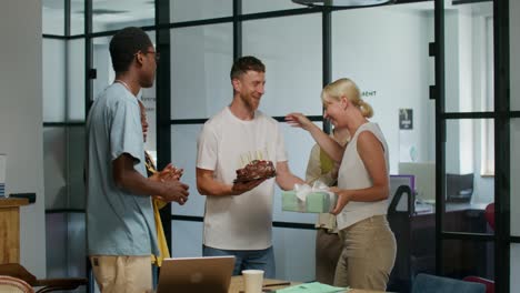 office birthday celebration