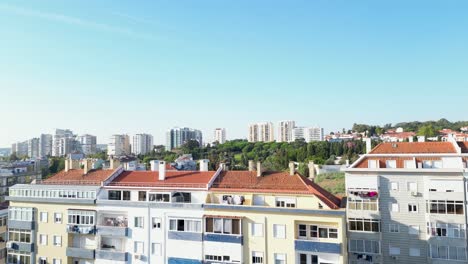 Aerial-view-of-the-city-Portugal-lisbon