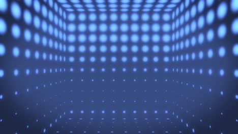 Abstract-rotating-blue-circles-animated-backdrop