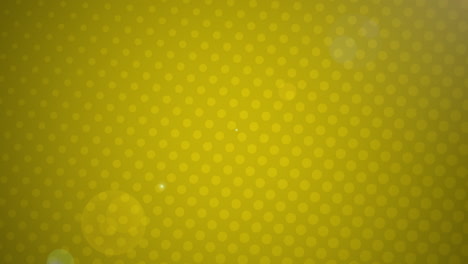 animation of yellow patterned background