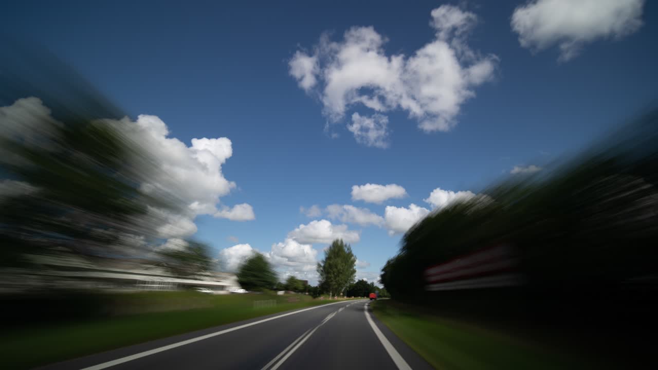 vista de la cámara del tablero