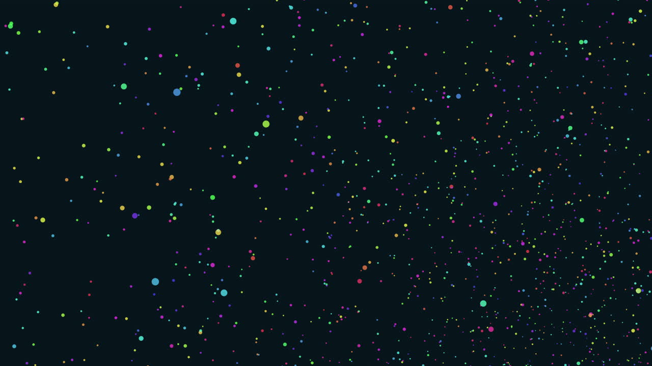 Neon small dots and space dust in dark galaxy