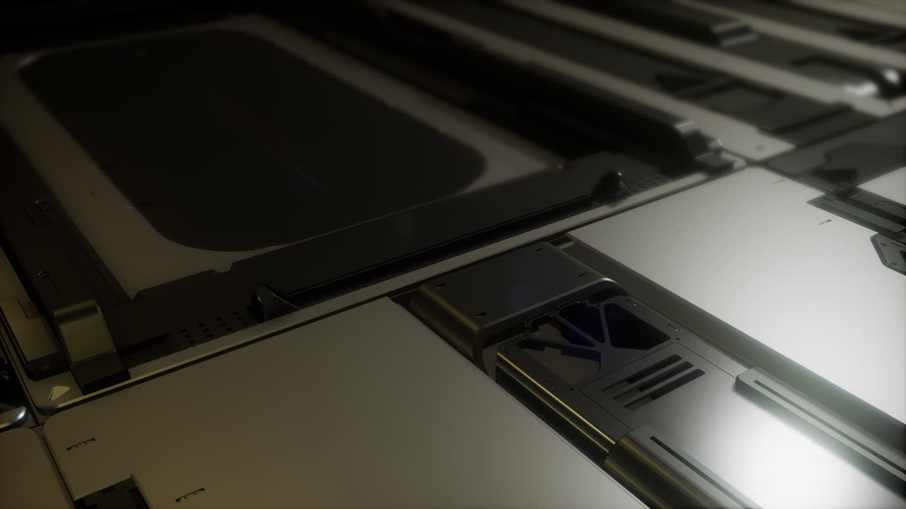 미 과학 금속 배경