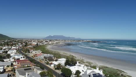 melkbos strand along the cape west coast