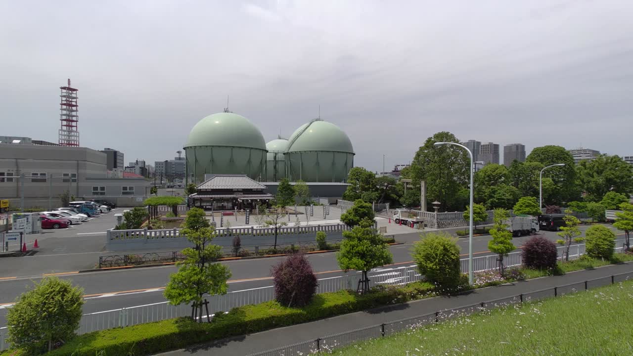 일본에서 가스 크, 도쿄 풍경 2022